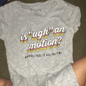 Short sleeved shirt